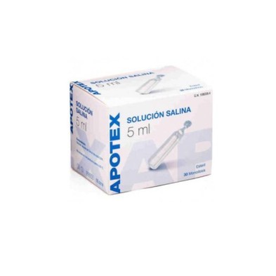 AUROVITAS  SOLUCION SALINA FISIOLÓGICA 5 ML 30 MONODOSIS
