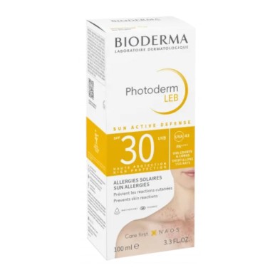 PHOTODERM LEB SPF 30 UVA 43 BIODERMA 1 TUBO 100 ML