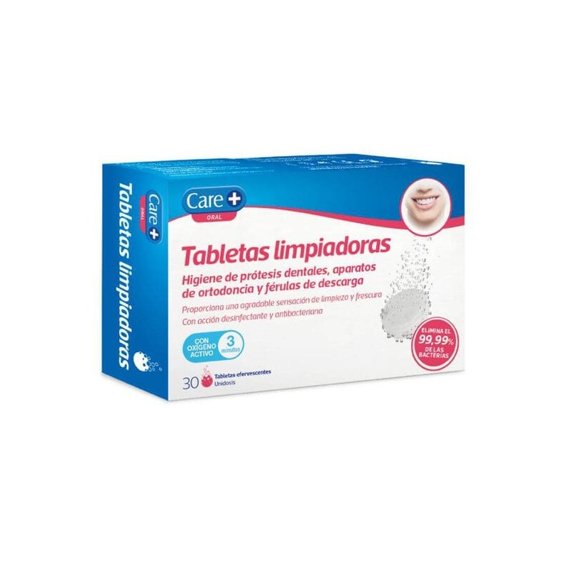CARE +ORAL TABLETAS LIMP 3X30 +ESTUCHE