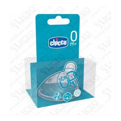 TETINA SILICONA CHICCO STEP UP 1 BOCA ANCHA FLUJO NORMAL +0M