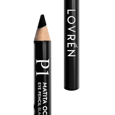 LOVRÉN LAPIZ DE OJOS NEGRO RIGIDO P1