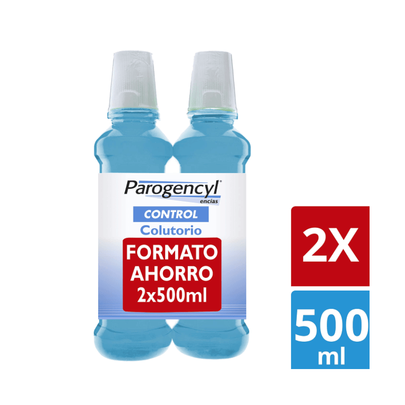 PAROGENCYL CONTROL ENCIAS COLUTORIO 500 ML 2 UNIDADES