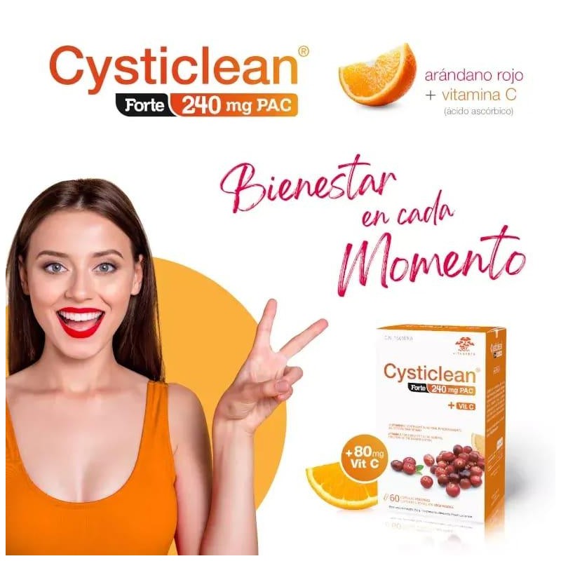 CYSTICLEAN FORTE (240 MG PAC) 30 CAPSULAS