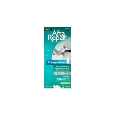 AFTA REPAIR ENJUAGUE BUCAL 1 ENVASE 100 ML SABOR MENTA