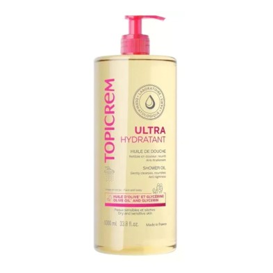 TOPICREM ULTRA-HIDRATANTE ACEITE DE DUCHA 1 ENVASE 1000 ML
