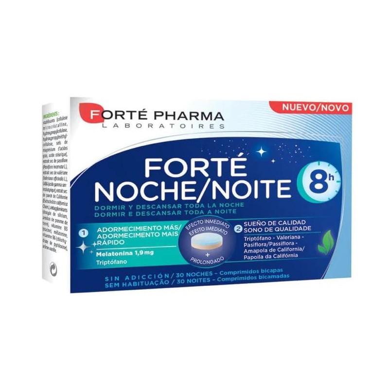FORTE NOCHE 8 H 30 COMPRIMIDOS BICAPA