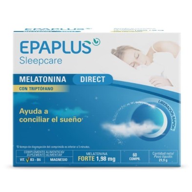 EPAPLUS SLEEPCARE MELATONINA CON TRIPTOFANO 60 COMP
