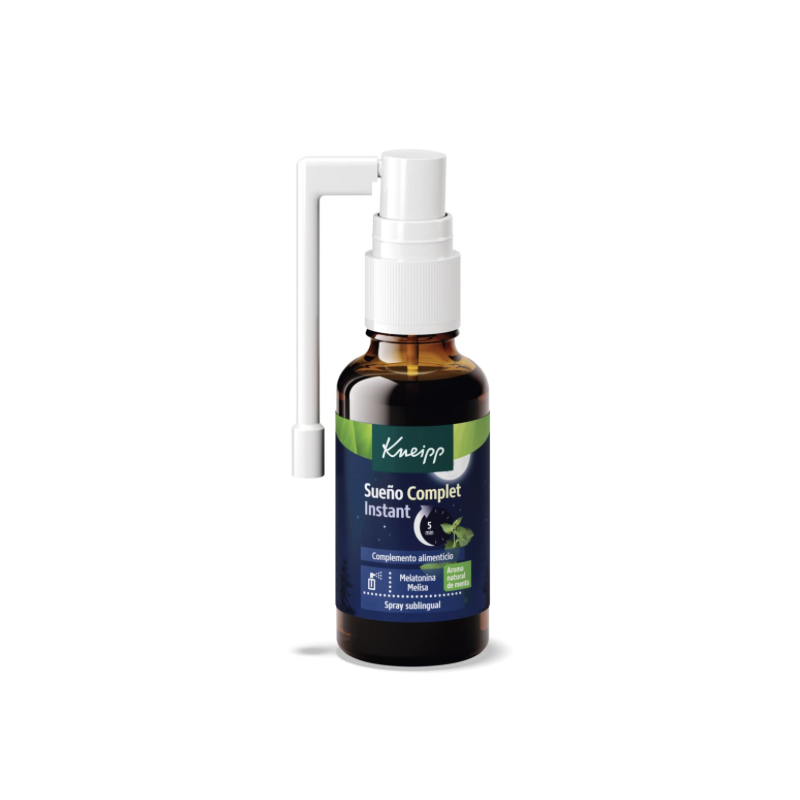 KNEIPP SUEÑO COMPLET INSTANT 1 SPRAY SUBLINGUAL 30 ML SABOR MENTA