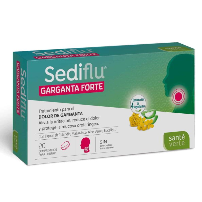 Sediflu Garganta Forte 20 Comp