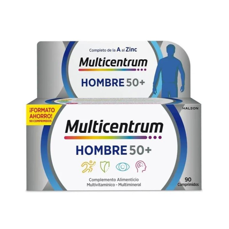 MULTICENTRUM HOMBRE 50+ 90 COMPRIMIDOS
