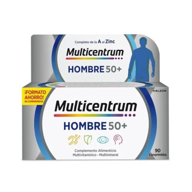MULTICENTRUM HOMBRE 50+ 90 COMPRIMIDOS