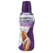 DRASANVI SILUET 360º VIENTRE PLANO 1 BOTELLA 600 ML SABOR LIMA