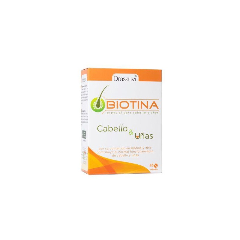 DRASANVI BIOTINA 400 MCG CABELLO & UÑAS 45 COMPRIMIDOS