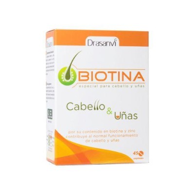 DRASANVI BIOTINA 400 MCG CABELLO & UÑAS 45 COMPRIMIDOS