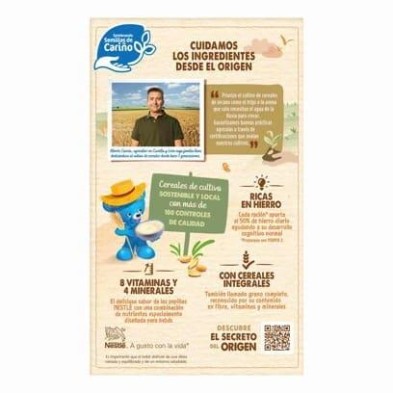 NESTLE PAPILLA 8 CEREALES GALLETA MARIA 1 ENVASE 950 G