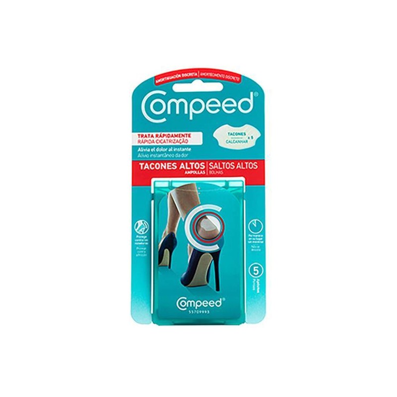 COMPEED AMPOLLAS HIDROCOLOIDE TACONES 5 U