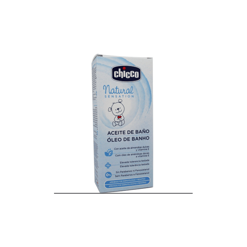 NATURAL SENSATION ACEITE DE BAÑO CHICCO 200 ML