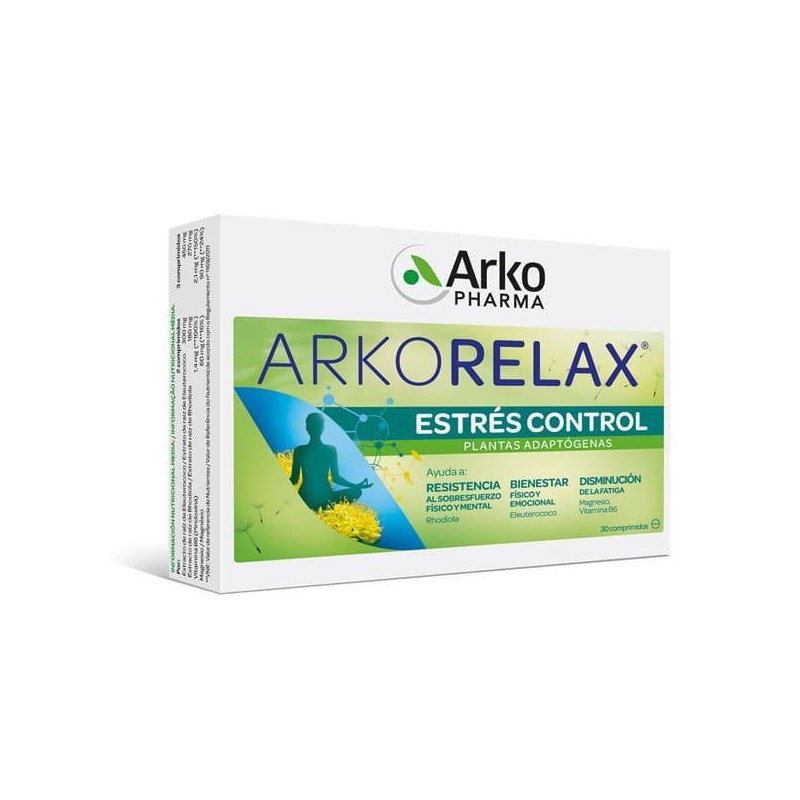 ARKORELAX ESTRES CONTROL 30 COMP