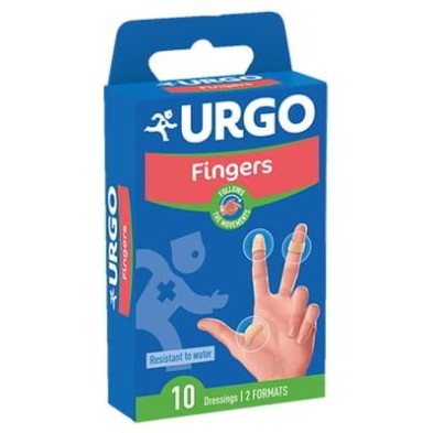 URGO FINGERS APOSITO ADHESIVO 10 APOSITOS