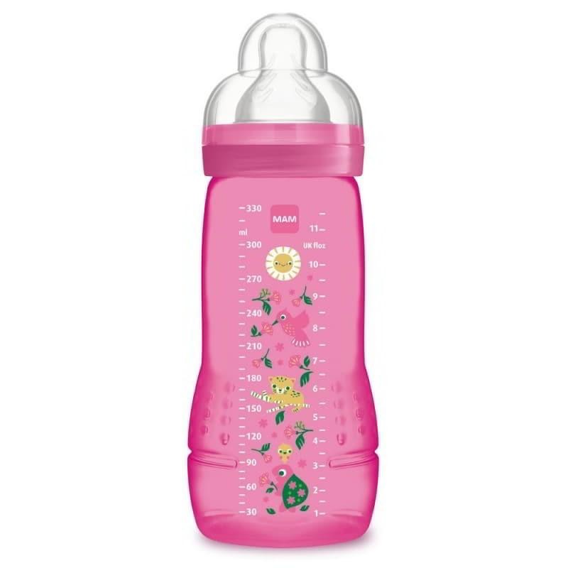 BIBERON MAM EASY ACTIVE 330 ML ROSA