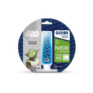 GOIBI PULSERA DE CITRONELLA NATURE 1 PULSERA STAR WARS YODA