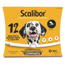 SCALIBOR 40 MG/G 1 COLLAR BLANCO 65 CM