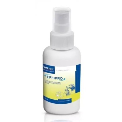 EFFIPRO 2,5 MG/ML SOLUCION PARA PULVERIZACION CUTANEA PARA PERROS Y GATOS 1 ENVASE PULVERIZADOR 100