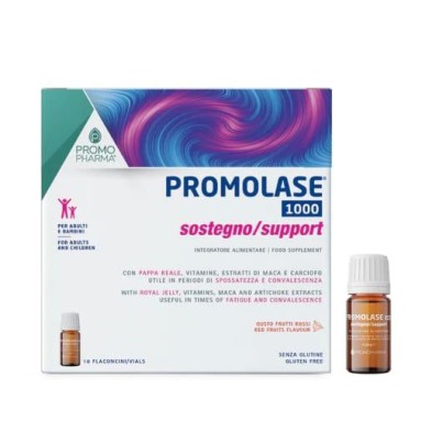 PROMOLASE 1000 APOYO 10 FRASCOS FRUTOS ROJOS