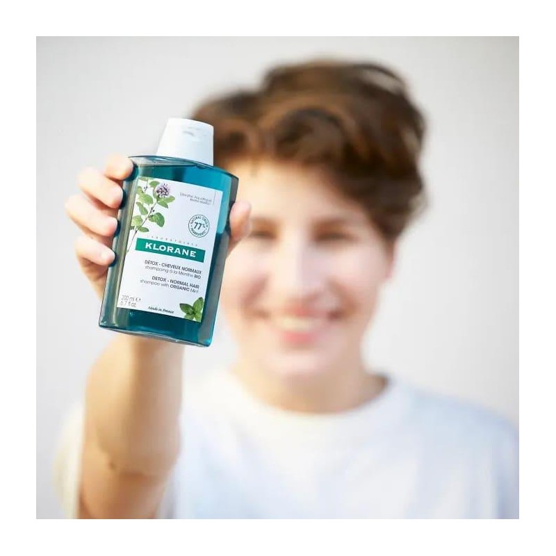 KLORANE CHAMPU A LA MENTA BIO 1 ENVASE 400 ML