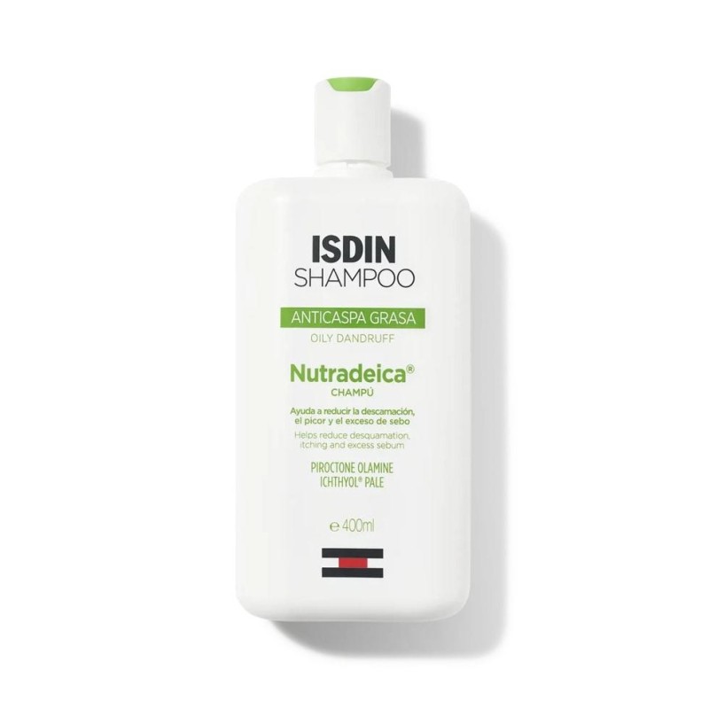 ISDIN SHAMPOO ANTICASPA NUTRADEICA GRASA 400 ML