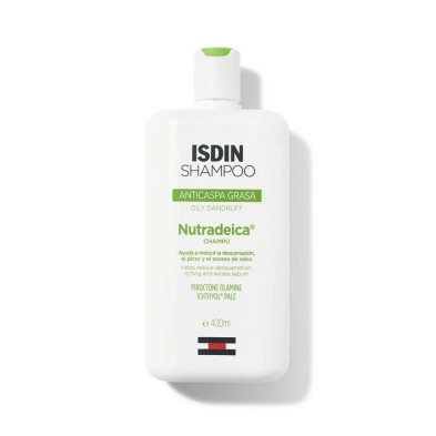 ISDIN SHAMPOO ANTICASPA NUTRADEICA GRASA 400 ML