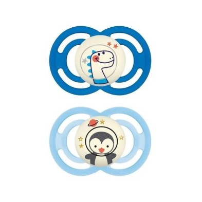 CHUPETE SIL FISI MAM PERFECT NIGHT + 6 MESES 2 UNI