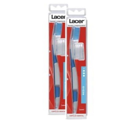 CEPILLO DENTAL ADULTO LACER TECHNIC MEDIO DUPLO