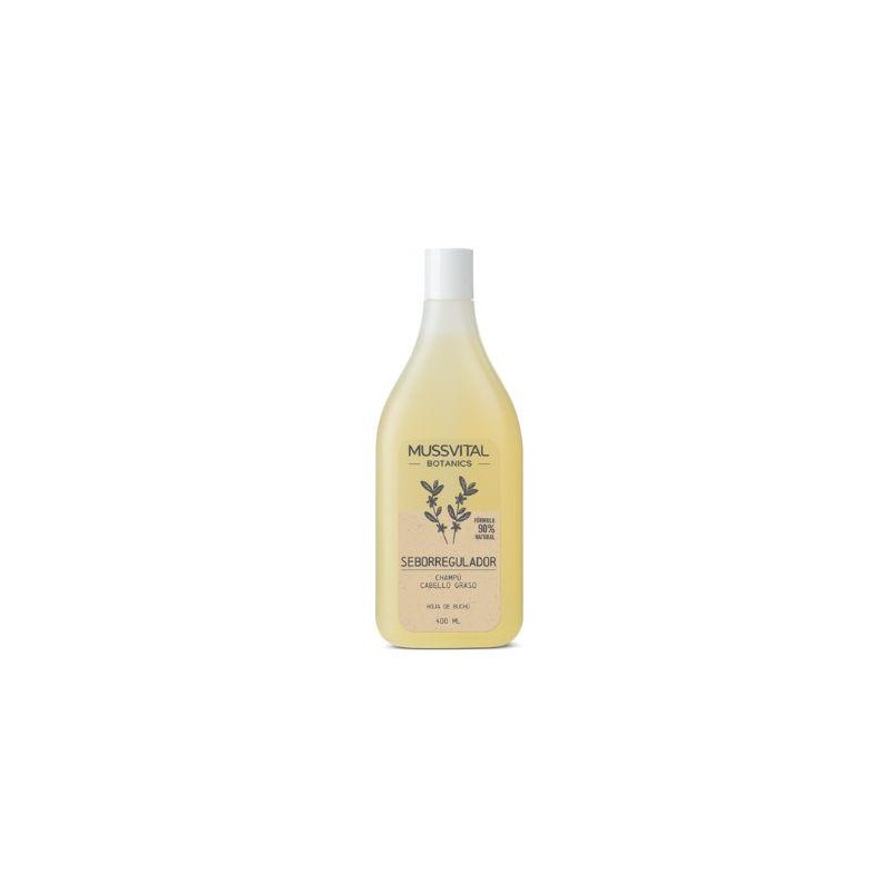 MUSSVITAL BOTANICS CHAMPU SEBORREGULADOR PARA CABELLO GRASO 1 ENVASE 400 ML