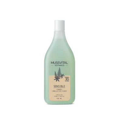 MUSSVITAL BOTANICS CHAMPU CABELLO SENSIBLE Y DELICADO 1 ENVASE 400 ML