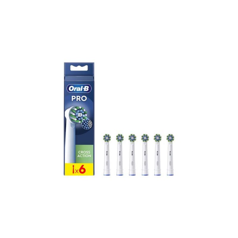 CEPILLO ELECTRICO RECAMBIO OBCROSS ACTION 6 CABEZALES