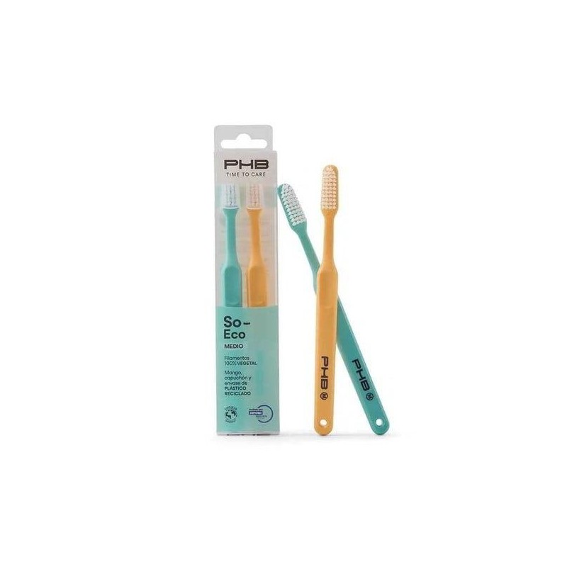 CEPILLO ADULTO PHB  SO ECO 2 U MEDIO DUPLO