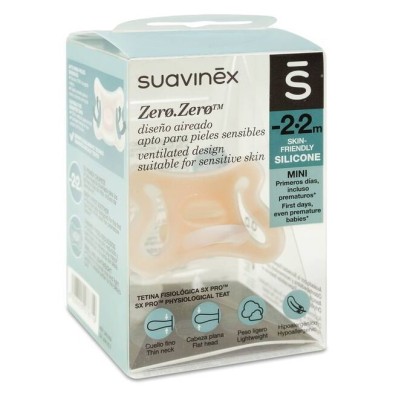 CHUPETE SIL FIS SUAVINEX SX PRO ZERO-ZERO -2 M 1U