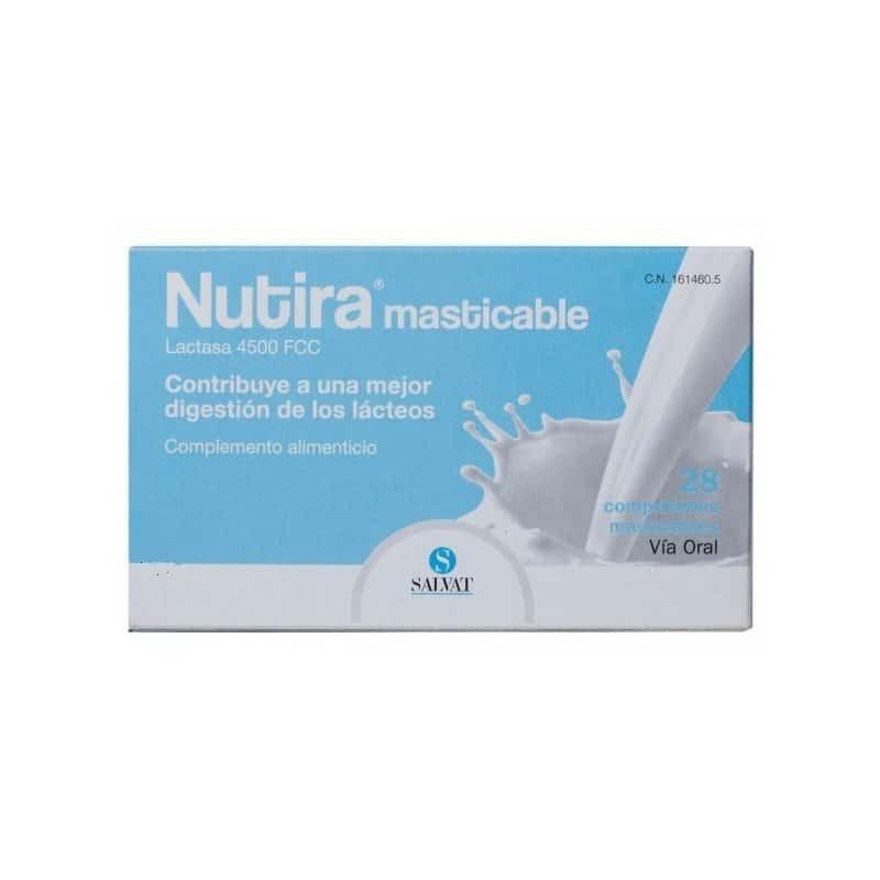 NUTIRA LACTASA 4500 FCC 28 COMPRIMIDOS MASTICABLES