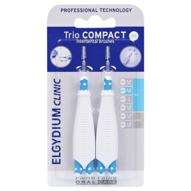 CEPILLO INTERDENTAL ELGYDIUM CLINIC TRIO COMPACT