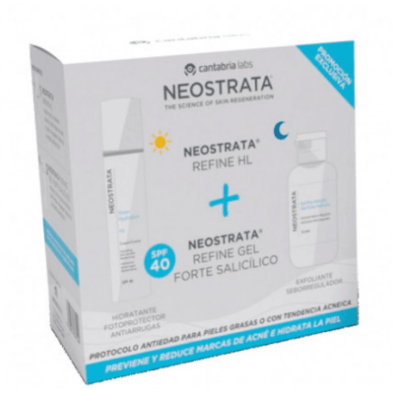 PACK NEOSTRATA GEL FORTE SALICILIO+REFINE HL