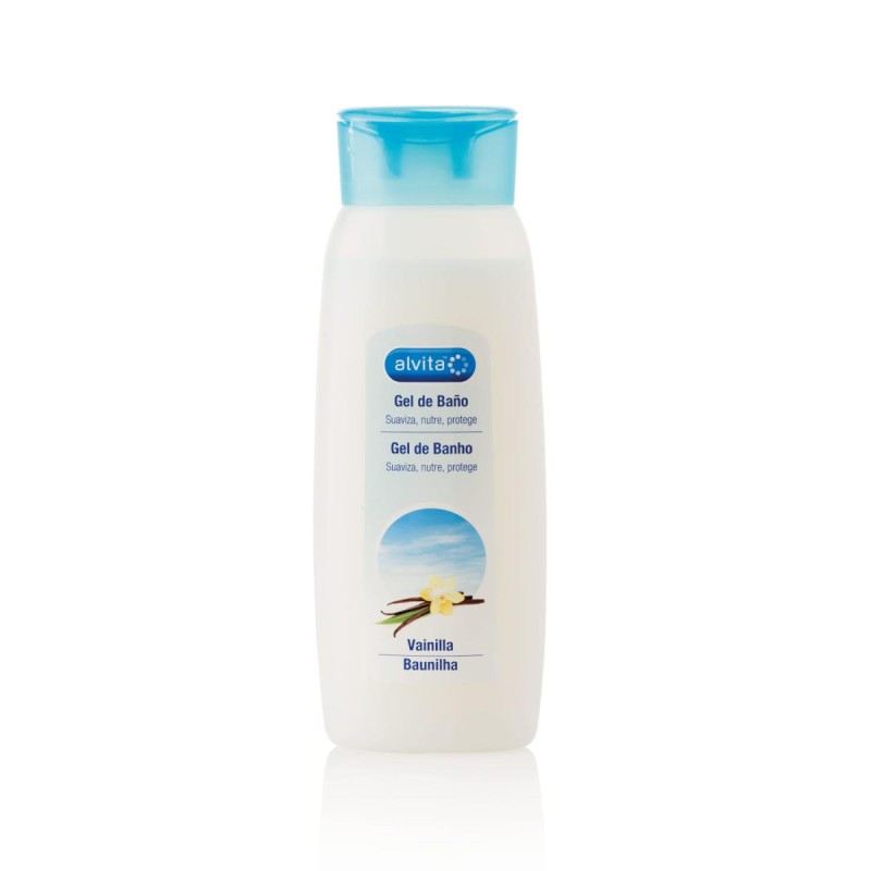 ALVITA GEL DE BAÑO VAINILLA 1 ENVASE 750 ML