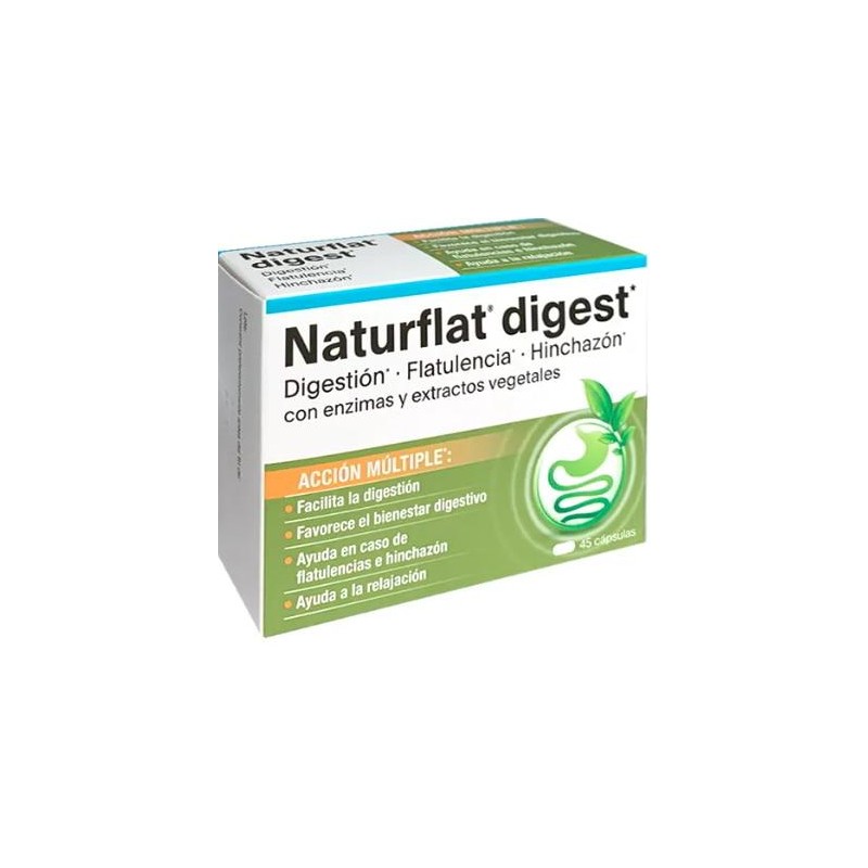 NATURFLAT DIGEST 45 CAPSULAS