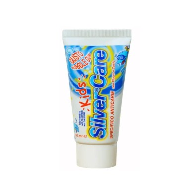 SILVER CARE DENTIFRICO NIÑOS 2+ BUBBLE GUM 50 ML