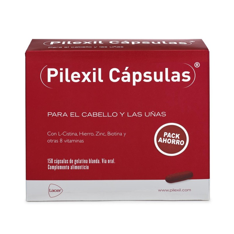 PILEXIL COMPLEMENTO NUTRICIONAL PARA CABELLO 150 CÁPSULAS