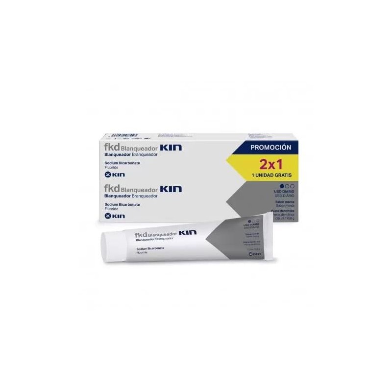 KIN FKD DENTIFRICO BLANQUEADOR  125 PACK 2X1