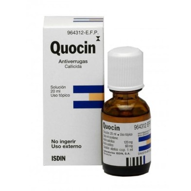 Quocin solución tópica 20 ml