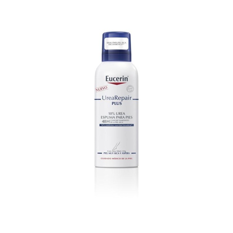 EUCERIN UREAREPAIR PLUS 10% UREA ESPUMA PARA PIES 1 ENVASE 150 ML
