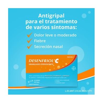 Desenfriol C 10 Sobres