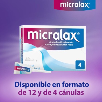 Micralax Microenema 4 cápsulas
